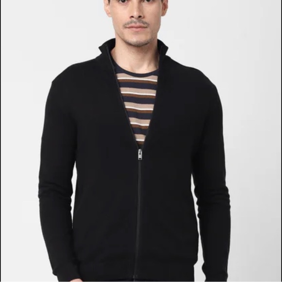 selected homme Other - selected homme  dole zip cardigan black M